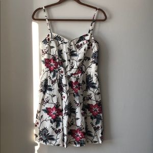 Floral print dress